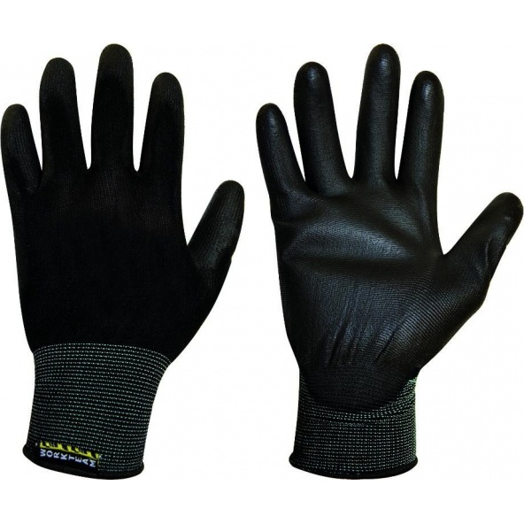 Comprar Guantes de poliuretano G4801 - Pack de 12 pares Negro workteam barato