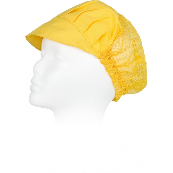 Comprar Cofia recoje pelo M601 Amarillo workteam barato