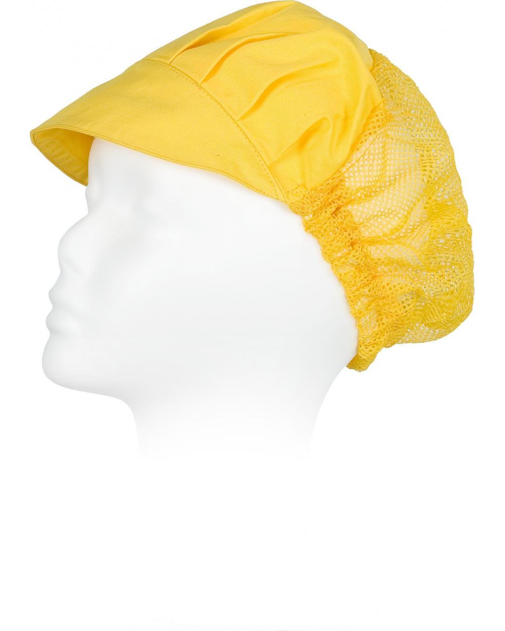 Comprar Cofia recoje pelo M601 Amarillo workteam barato