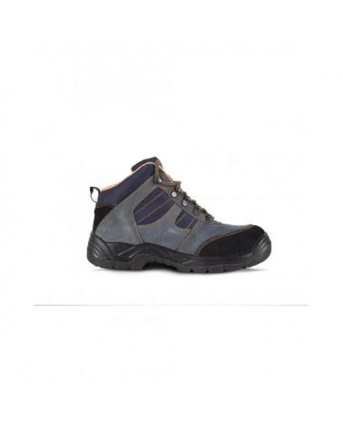 Botas de trabajo de serraje S1+P P1101 Gris workteam 4