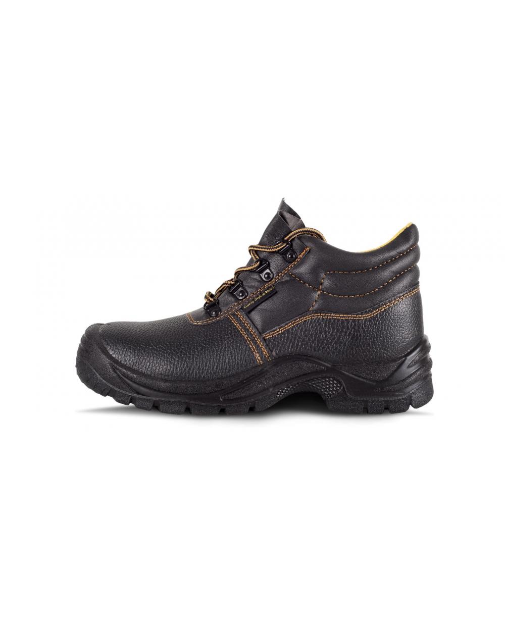 Comprar Botas de trabajo en piel hidrofuga S1+P P1301 Negro workteam 1