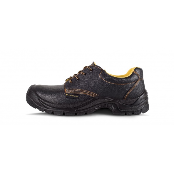 Comprar Zapatos de trabajo en piel hidrofuga S1+P P1401 Negro workteam 1