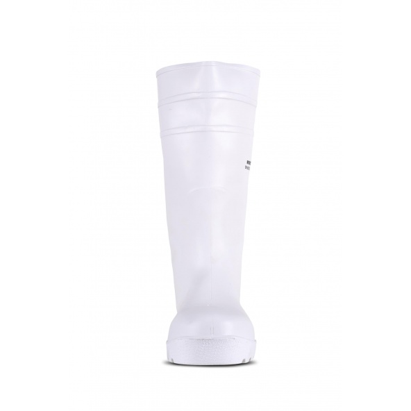 Botas de trabajo de goma blanca nitrilo y PVC S5 P2401 Blanco workteam 3