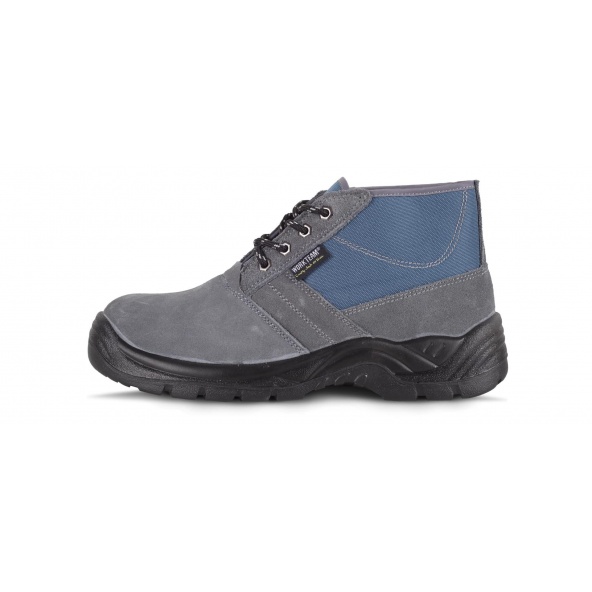 Comprar Botas de trabajo de serraje S1+P P2601 Gris workteam 1