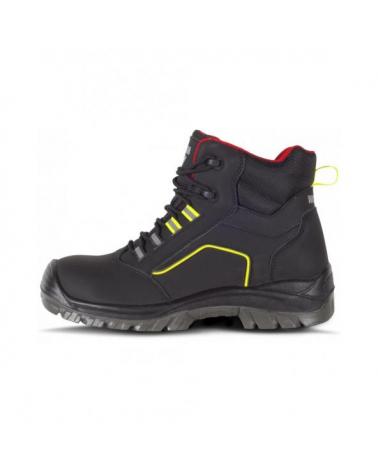 Comprar Botas de trabajo libres de metal S3 P2901 Negro+Rojo+Amarillo AV workteam 1