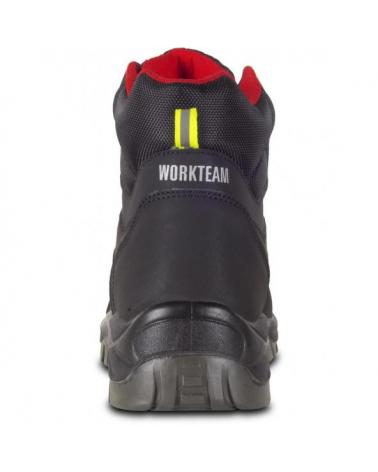 Botas de trabajo libres de metal S3 P2901 Negro+Rojo+Amarillo AV workteam 6 barato