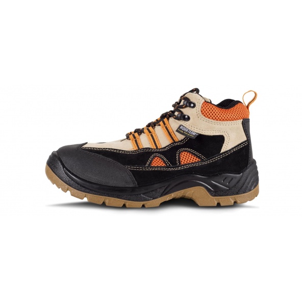 Comprar Botas de trabajo de serraje S1+P P3001 Negro workteam 1