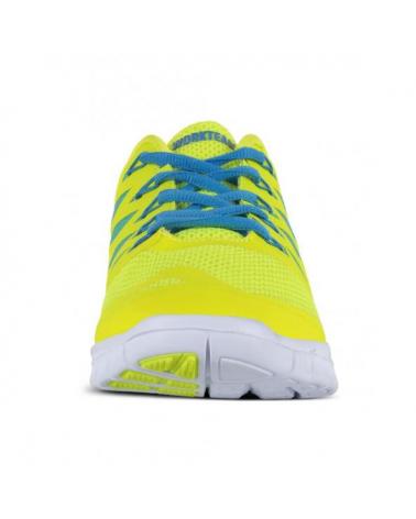 Zapatillas deportivas de rejilla P4001 Amarillo AV workteam 3