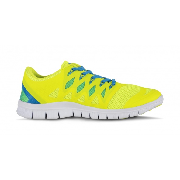 Zapatillas deportivas de rejilla P4001 Amarillo AV workteam 4