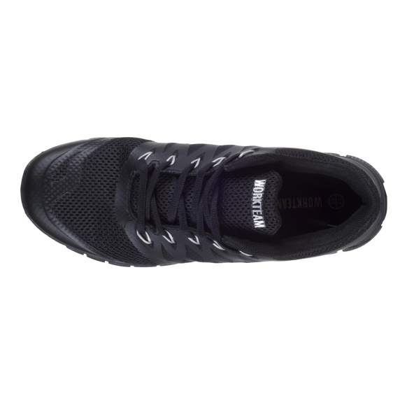 Zapatillas deportivas color negro P4009 Negro+Negro workteam 2