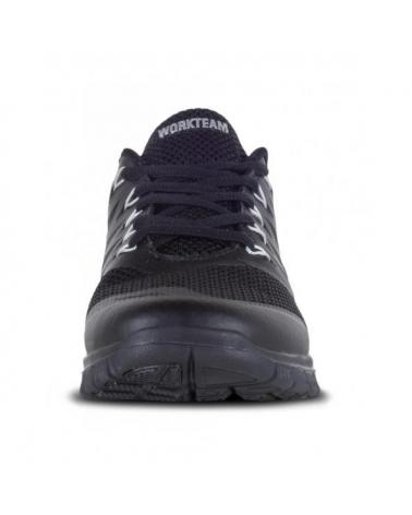 Zapatillas deportivas color negro P4009 Negro+Negro workteam 3
