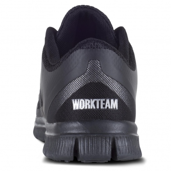Zapatillas deportivas color negro P4009 Negro+Negro workteam 6 barato