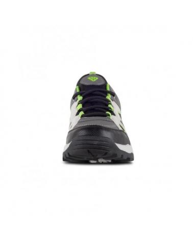 Zapatillas para trecking P4010 Gris+Negro+Verde Fluor workteam 3