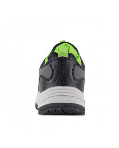 Zapatillas para trecking P4010 Gris+Negro+Verde Fluor workteam 6 barato