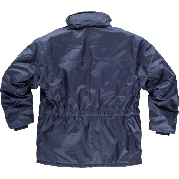 Parka impermeable con capucha S1000 Marino workteam atrás barato