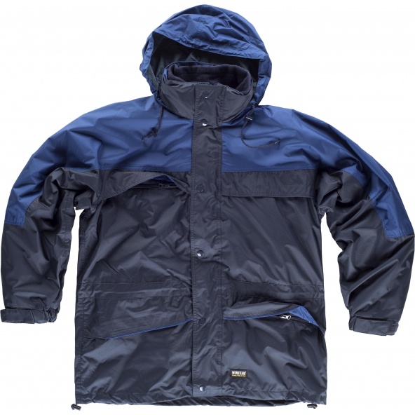 Comprar Parka + forro polar 2 en 1 S1100 Marino+Azulina workteam 1