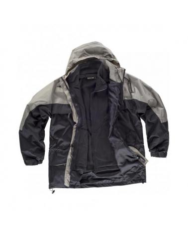 Parka + forro polar 2 en 1 S1100 Negro+Beige workteam 2