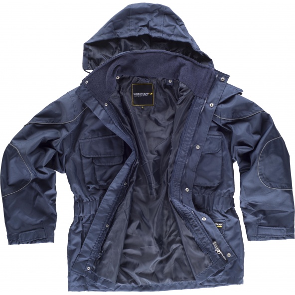 Parka + forro plar 2 en 1 S1130 Marino workteam 3