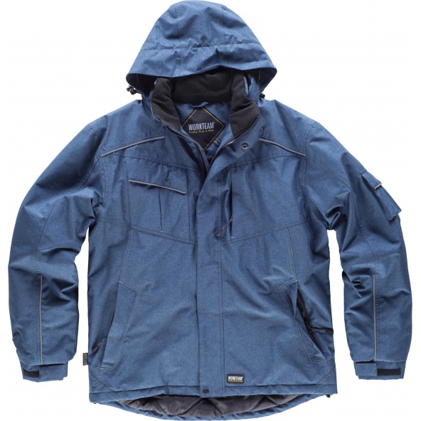 Comprar Parka impermeable con capucha S1150 Azafata workteam delante