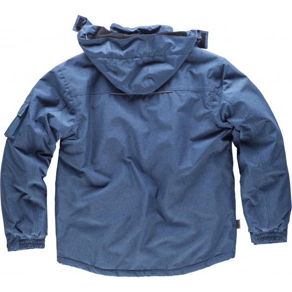 Parka impermeable con capucha S1150 Azafata workteam atrás barato