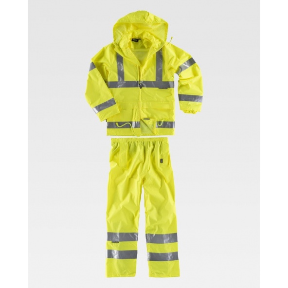 Comprar Traje de agua impermeable certificado S2010 Amarillo workteam barato