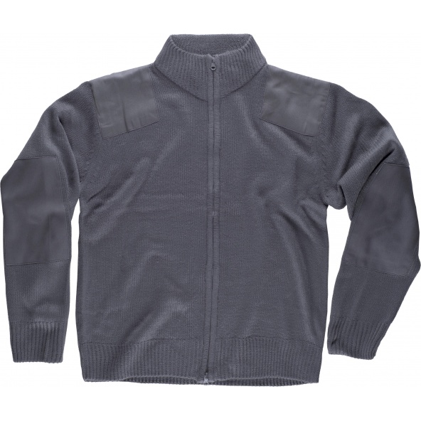 Comprar Chaqueta de punto grueso S4500 Gris workteam delante