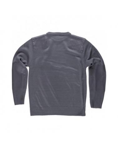 Jersey de punto grueso S5500 Gris workteam atrás barato