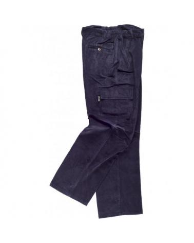 Comprar Pantalon de pana S7014 Marino workteam barato