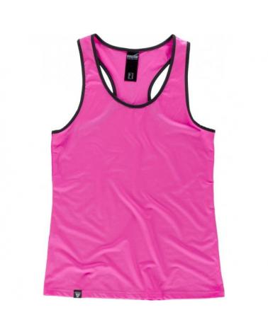 Comprar Camiseta deportiva para mujer S7520 Rosa Fluor workteam delante