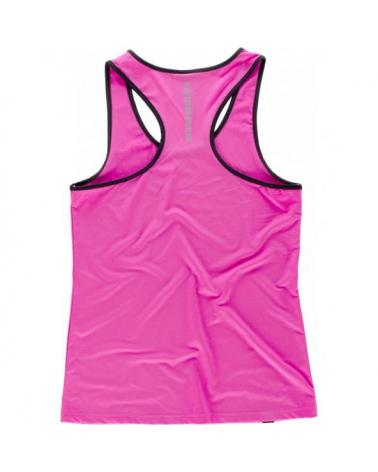 Camiseta deportiva para mujer S7520 Rosa Fluor workteam atrás barato