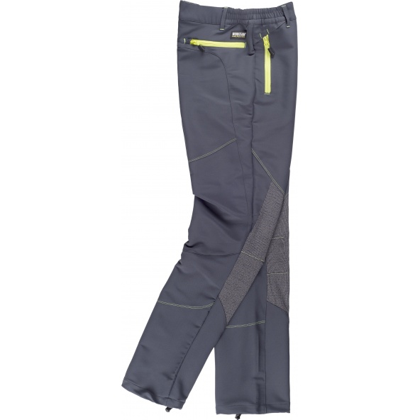 Comprar Pantalon de montaña con tejido ripstop S9855 Gris Oscuro+Negro workteam barato