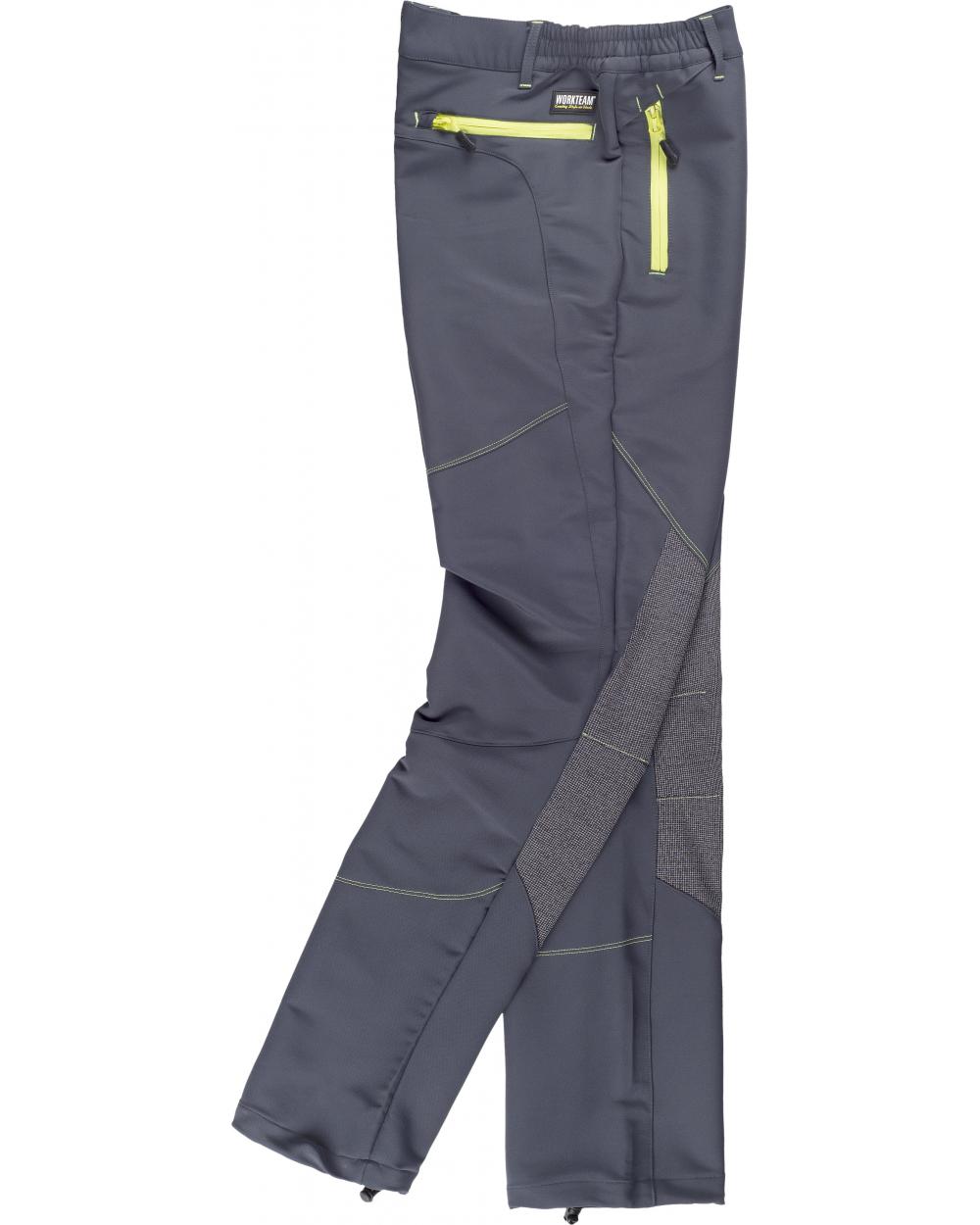 Comprar Pantalon de montaña con tejido ripstop S9855 Gris Oscuro+Negro workteam barato