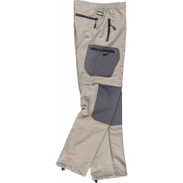 Comprar Pantalon de nylon desmontable S9870 Beige+Negro workteam barato