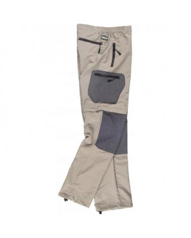 Comprar Pantalon de nylon desmontable S9870 Beige+Negro workteam barato