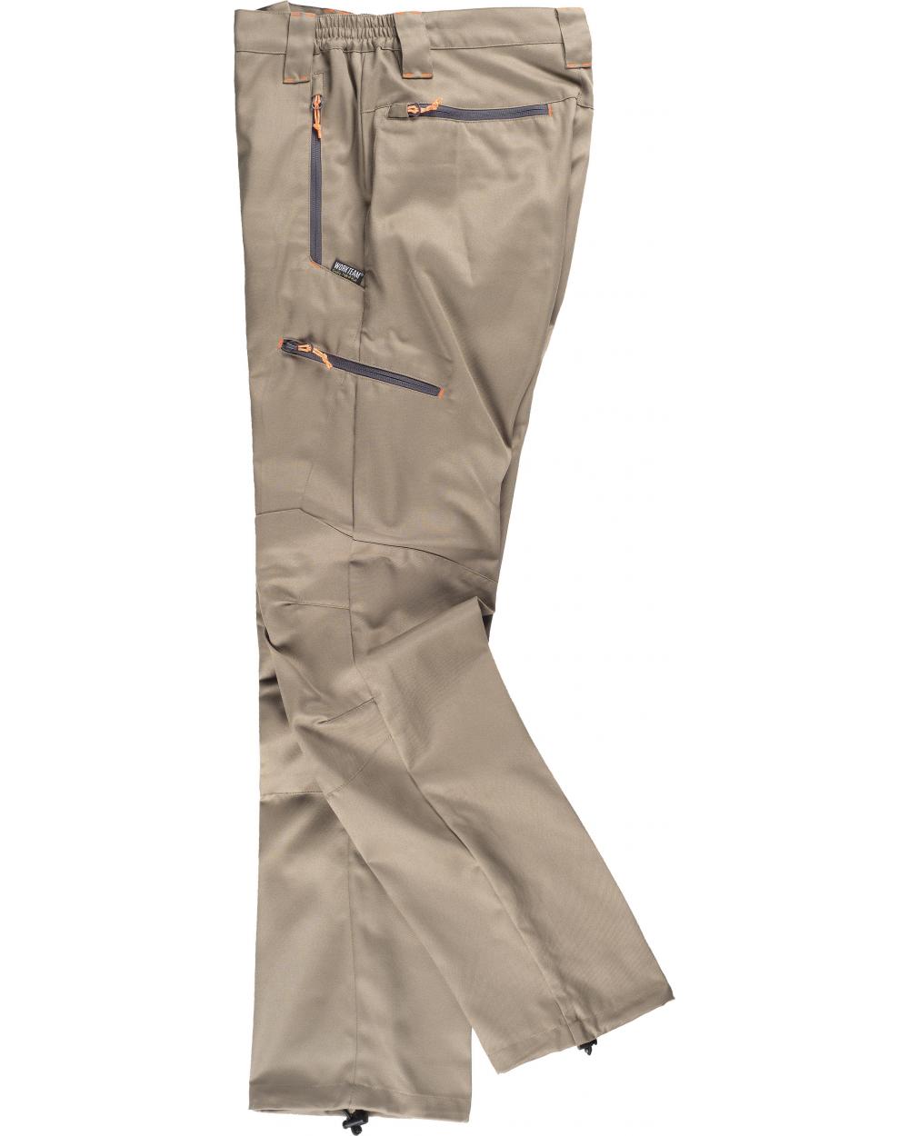 Comprar Pantalon con tejido viscosa S9885 Beige workteam barato