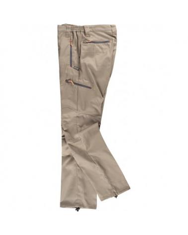 Comprar Pantalon con tejido viscosa S9885 Beige workteam barato