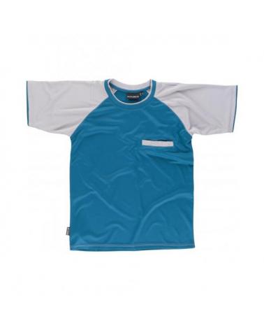 Comprar Camiseta combinada WF1016 Azafata+Gris Claro workteam delante