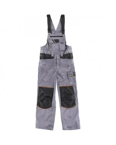 Comprar Peto antimanchas WF1927 Gris+Negro workteam delante