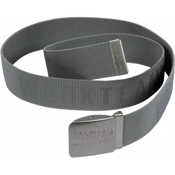 Comprar Cinturon elastico con hebilla automatica WFA501 Gris workteam barato