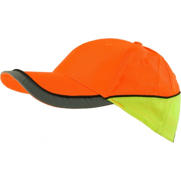 Comprar Gorra de alta visibilidad WFA903 Naranja AV+Amarillo AV workteam barato