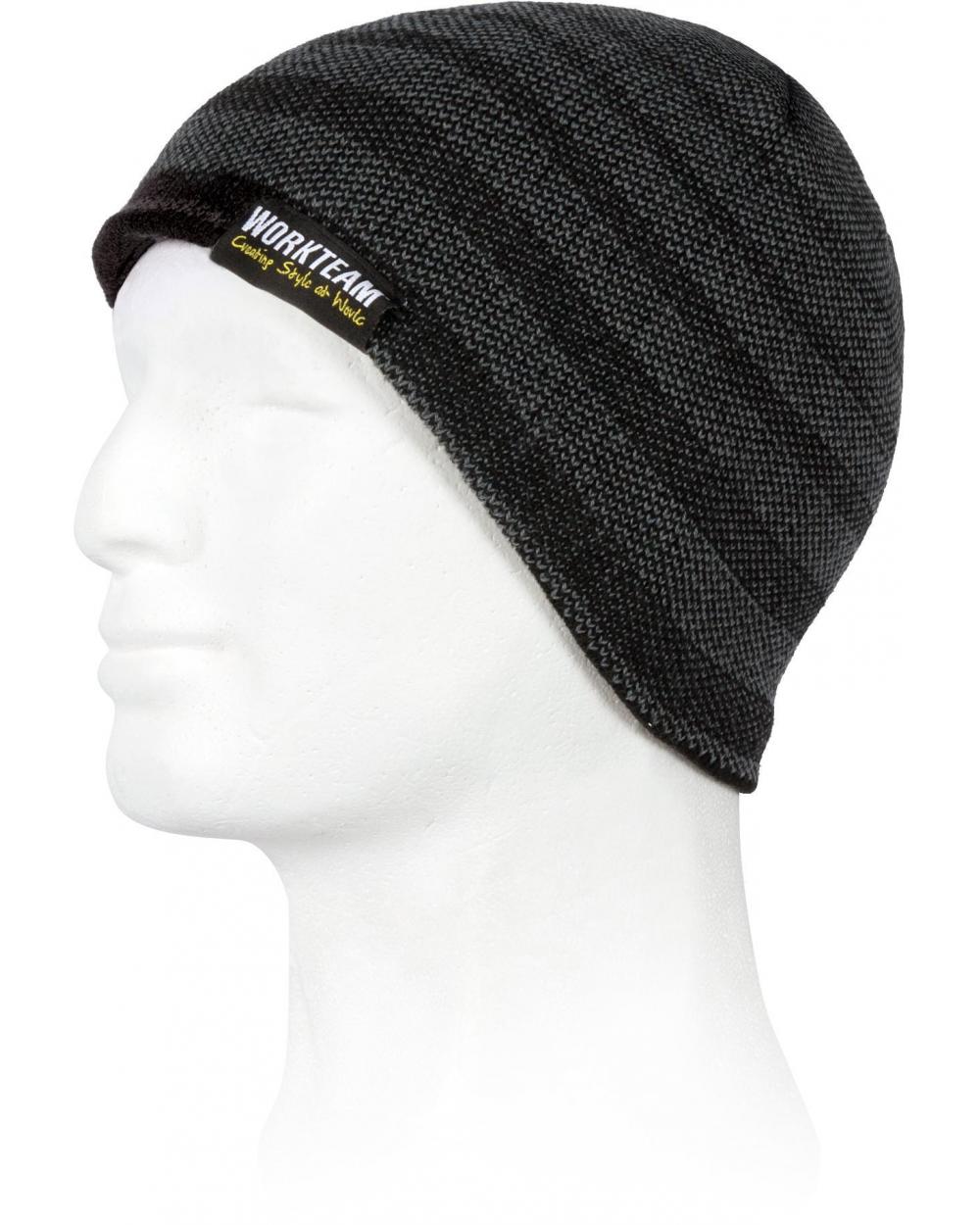 Comprar Gorro de alta visibilidad WFA920 Gris+Negro workteam barato