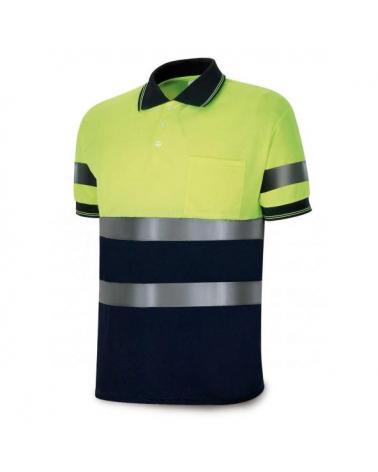 Comprar Polo Alta Visibilidad Azul Marino/Amarillo Fluor 1288-Polfy/A barato