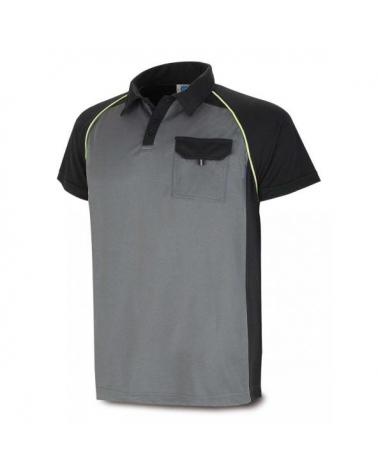 Comprar Polo Tecnica Gris Negro 1288-Polgn barato