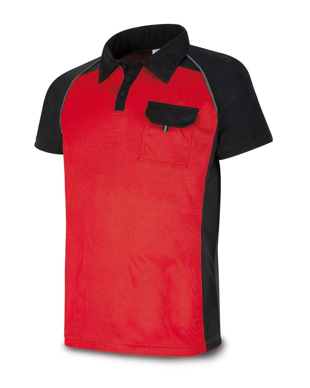 Comprar Polo Tecnica Rojo Negro 1288-Polrn barato