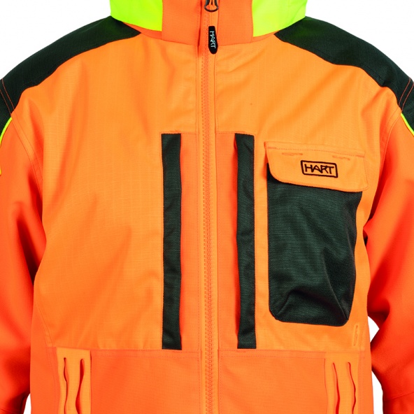 Hart WILDPRO-J naranja blaze vista de cerca