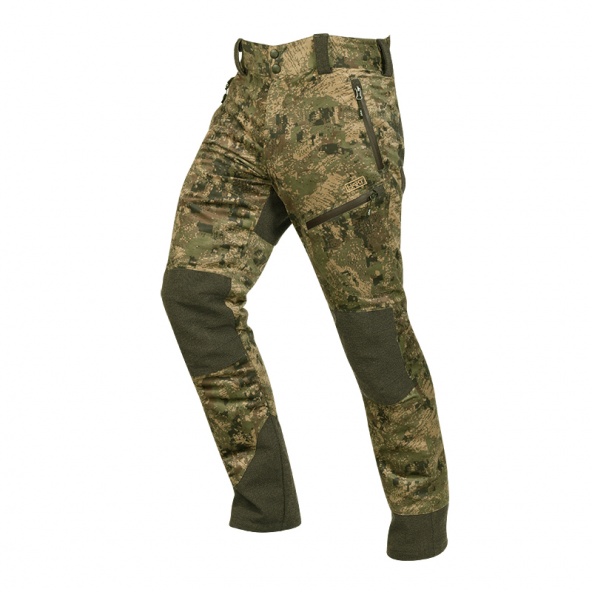 pantalon silencioso de camuflaje HART SKADE-T Pixel camo impermeable