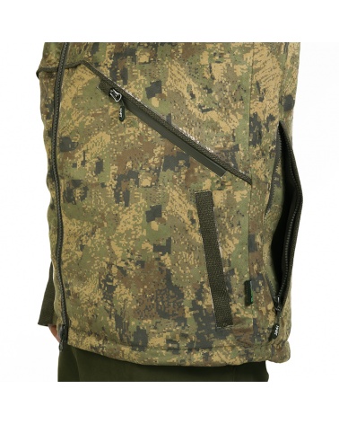 Chaqueta de camuflaje silenciosa HART SKADE-J detalle bolso