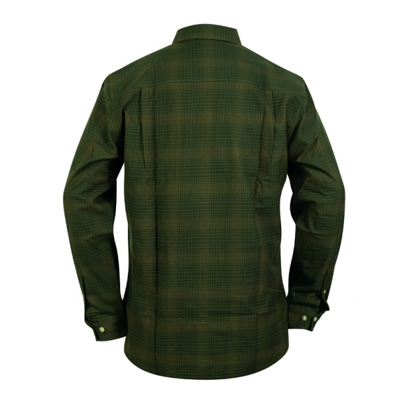 Camisa HART SOLDEN verde estilo cazador