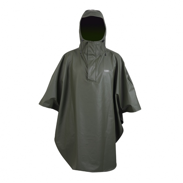 poncho de caza impermeable Hart Rain PU verde