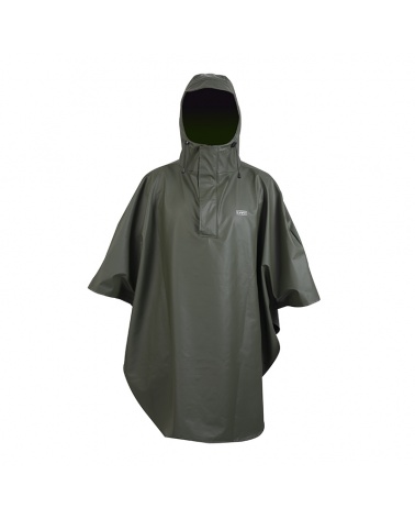 poncho de caza impermeable Hart Rain PU verde